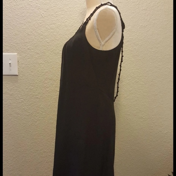 Beautiful Madison Marcus Little Black Dress Silk S - Picture 4 of 5